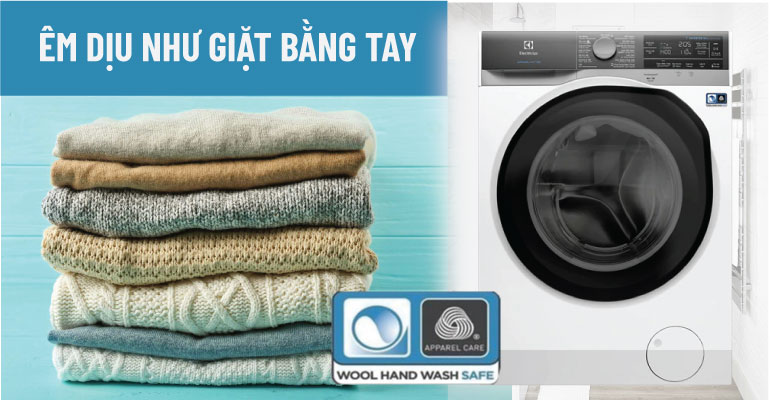 Êm dịu chế độ giặt đồ len EWF1141AEWA