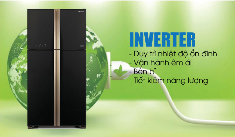 Tủ lạnh Hitachi inverter