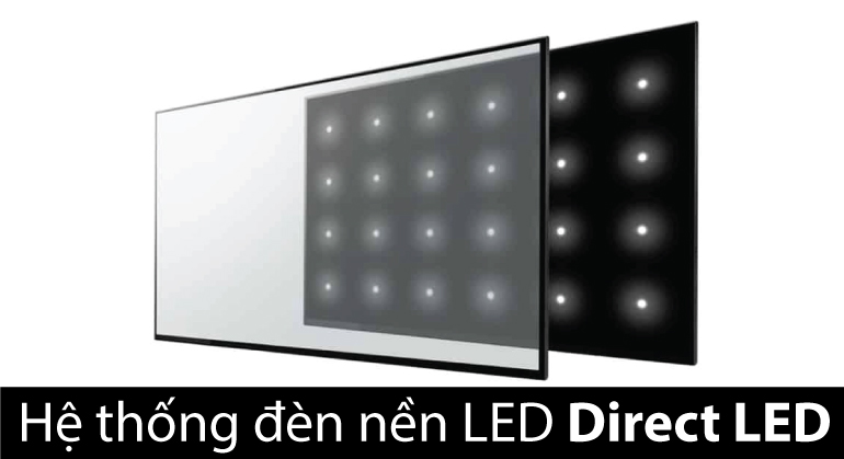 hệ thống đèn nền LED Direct LED