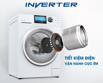 TÁC DỤNG CỦA CÔNG NGHỆ INVERTER TRONG MÁY GIẶT