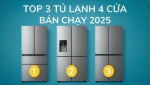 Top 3 Tủ Lạnh 4 Cửa Bán Chạy 2025