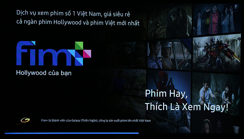 Cách kích hoạt gói Fim+ miễn phí trên Smart Tivi Sony