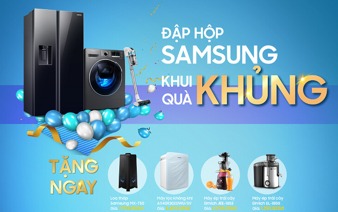 Sắm Tủ lạnh Samsung tặng Quà Cao cấp