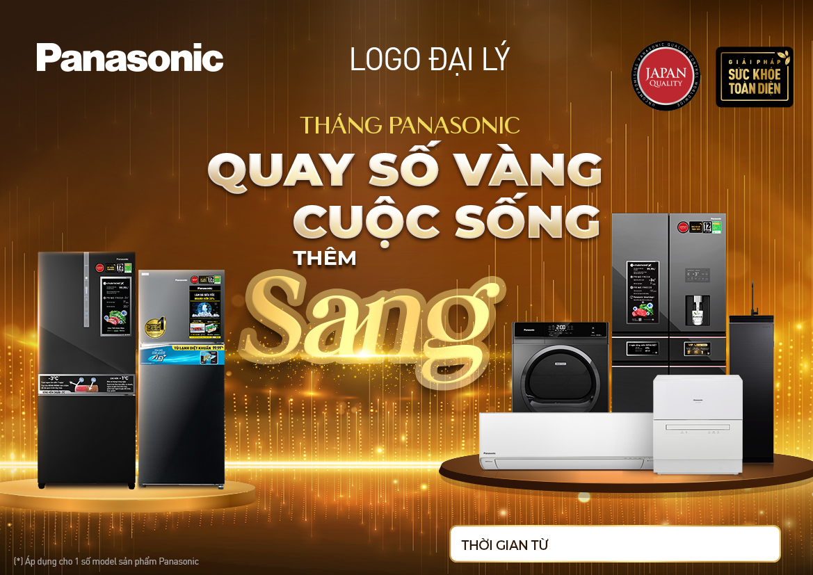 Thể lệ chương trình bốc thăm trúng thưởng Panasonic - QUAY SỐ VÀNG, CUỘC SỐNG THÊM SANG