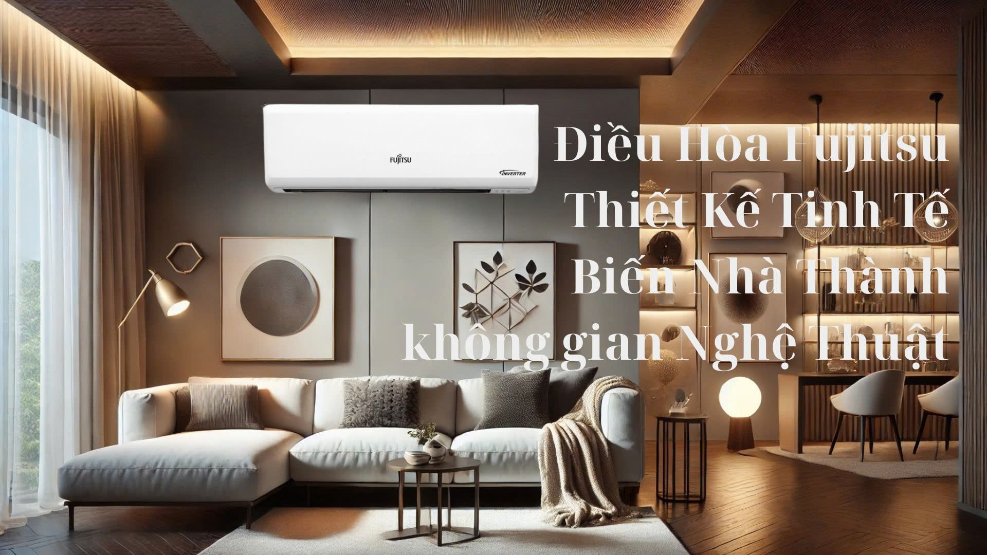 Điều Hòa Fujitsu: Thiết Kế Tinh Tế Biến Nhà Thành Nghệ Thuật