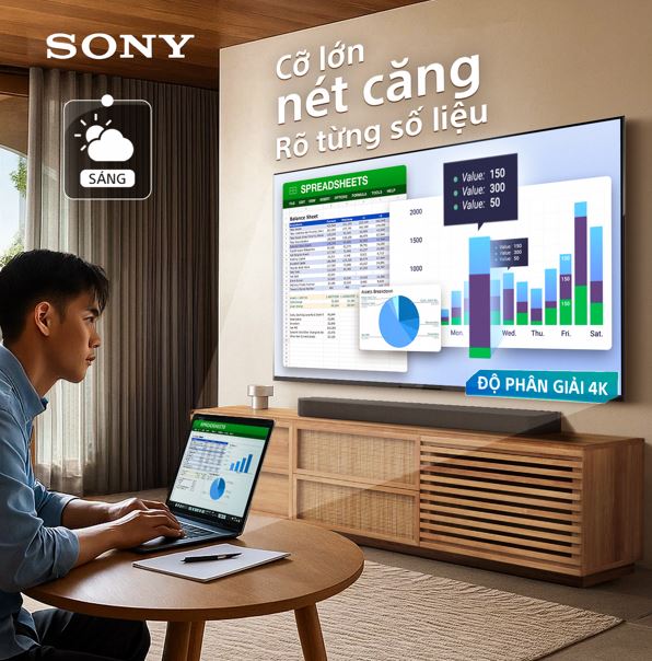 BRAVIA 9 - Chiếc TV Chính Hiệu Dành Cho Dân Làm Số