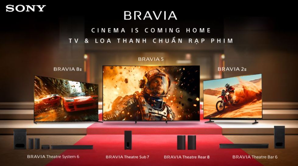Sony BRAVIA 5 2025: TV Chuẩn Rạp Phim IMAX, Giải Trí Tuyệt Đối Điện Ảnh