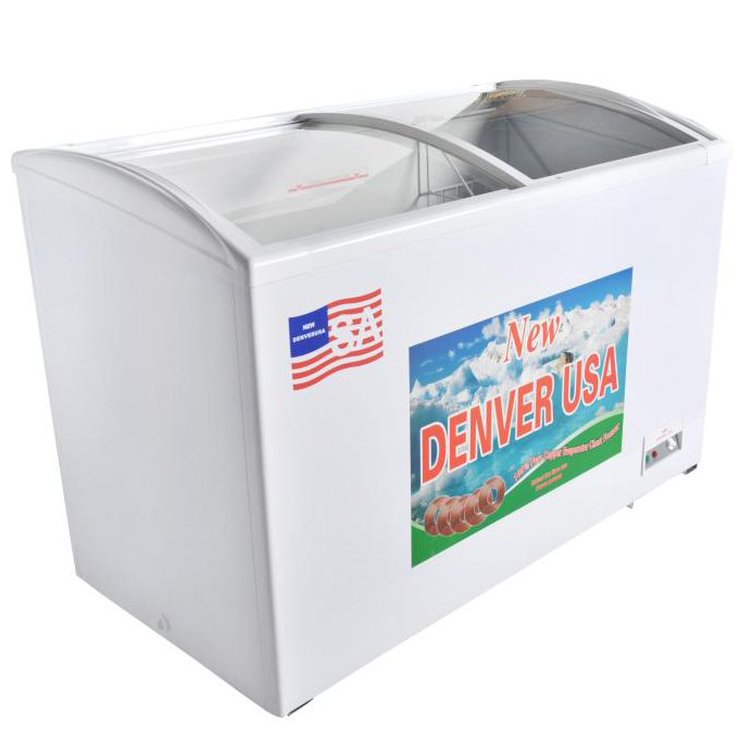 Tủ bảo quản kính cong Denver AS-559K 1 ngăn đông lòng chống dính