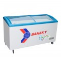 Tủ bảo quản kính cong Sanaky 340 lít VH-4899K3, inverter