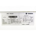 Tủ bảo quản Sanden 400 lít SDQ-0415 - 2 ngăn đông và mát