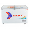 Tủ bảo quản Sanaky VH-3699W1N - 2 ngăn 2 cánh dàn đồng