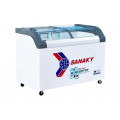 Tủ đông kính cong Sanaky inverter 350 lít VH-4899K3B
