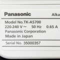 Máy tạo nước kiềm Panasonic TK-AS700WVN