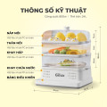 Nồi hấp 3 tầng 24 lít Gilux GLD99