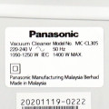 Máy hút bụi Panasonic MC-CL305BN46 công suất 1400W
