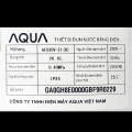 Bình nóng lạnh gián tiếp Aqua 30 lít AES30V-E1(H)