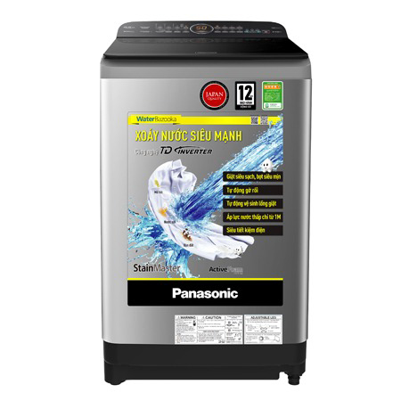 Máy giặt lồng đứng Panasonic inverter 9.5kg NA-FD95X1LRV