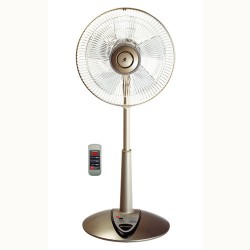 Quạt lửng có khiển Panasonic F307KH màu bạc