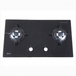  Bếp gas đôi âm mặt kính RINNAI RVB-212BG
