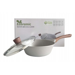 Chảo chống dính sâu lòng Bling 24cm EBW-24IH