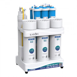 Máy lọc nước Karofi KAQ-U03 Pro - 10 lõi không vỏ