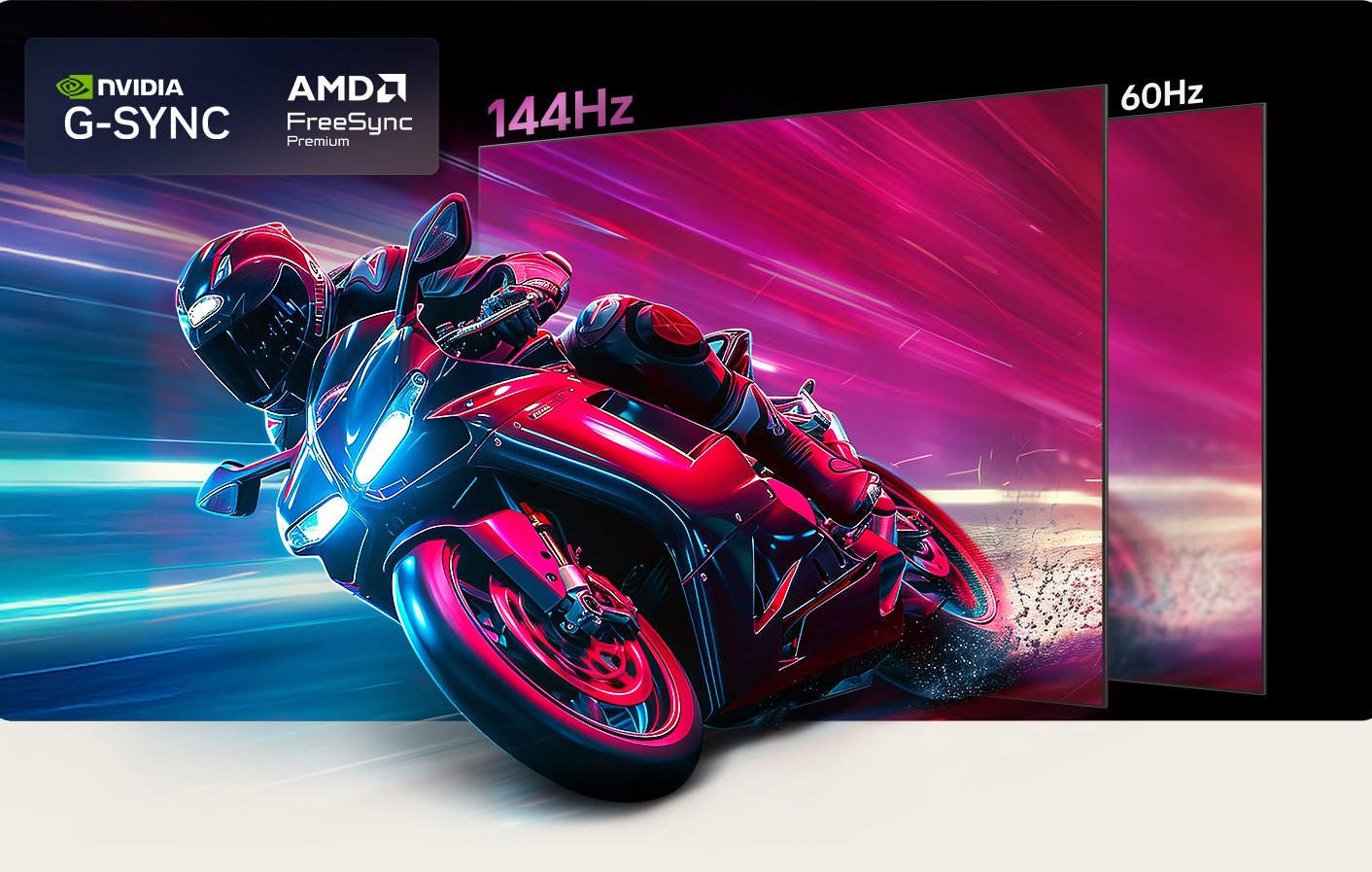 Tần số quét VRR 144Hz