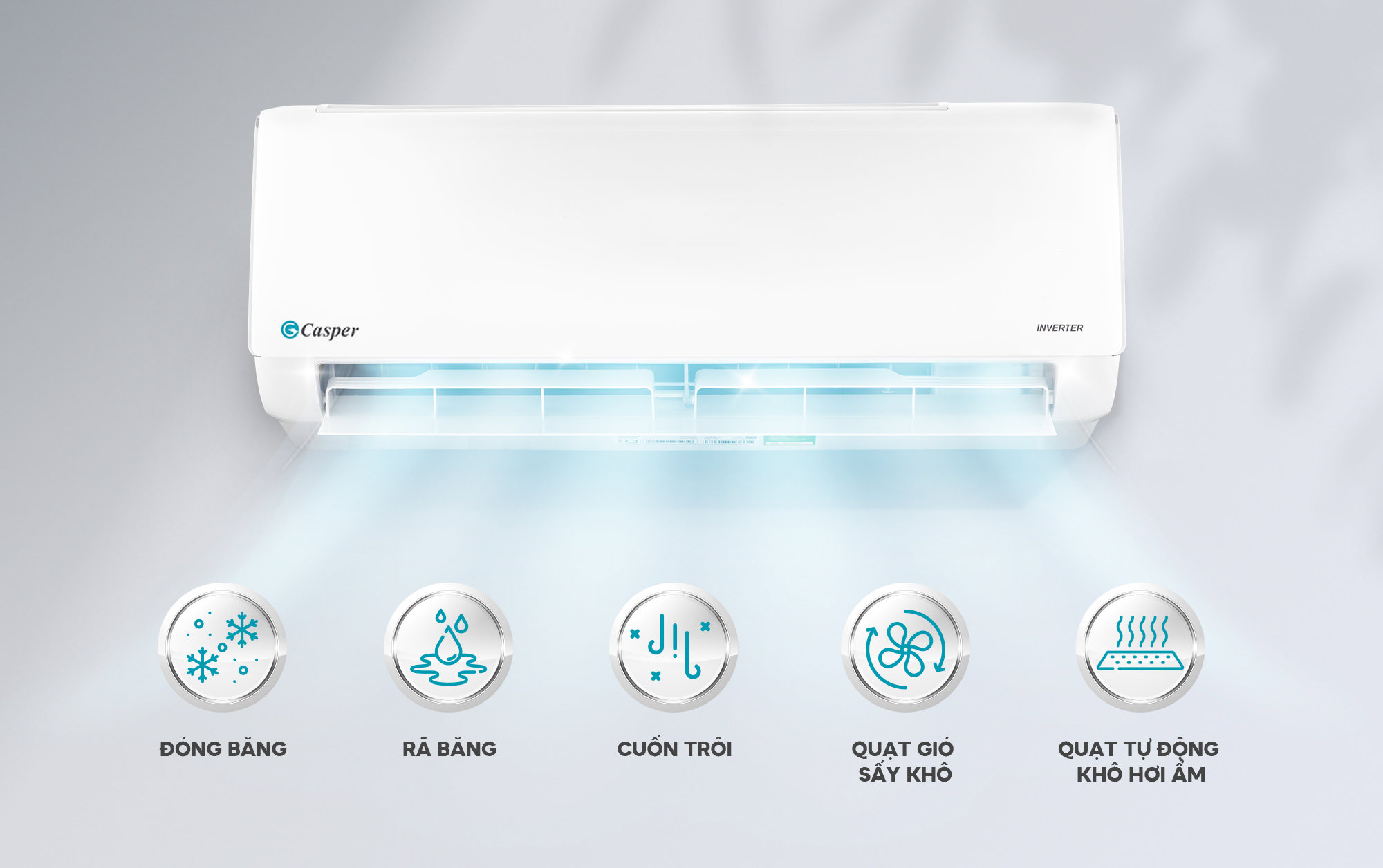 Tự làm sạch iClean và cảm biến iFeel