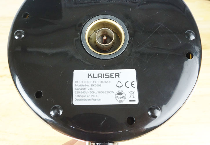 Ấm siêu tốc Klaiser 2 lít EK2608 - Màu trắng