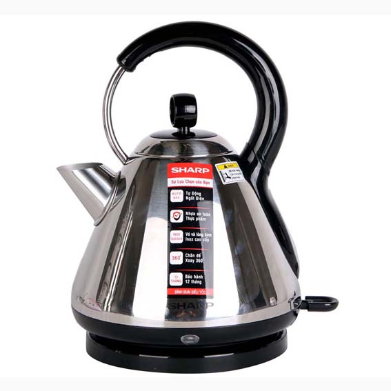 Ấm siêu tốc Sharp 1,7 lít EKJ-17VSD(ST)