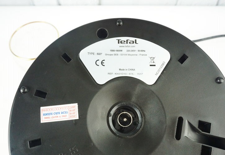 Ấm đun siêu tốc Tefal 1,2 Lít KI431D10