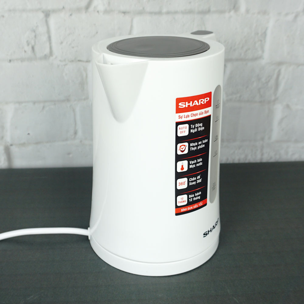 Ấm siêu tốc Sharp 1.7L EKJ-17VPS-WH