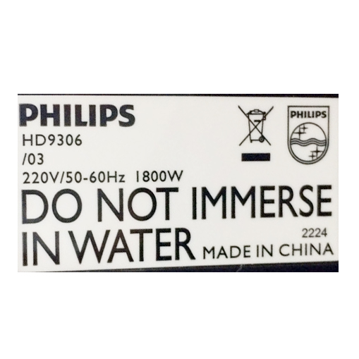 Ấm siêu tốc Philips 1.5L HD9306