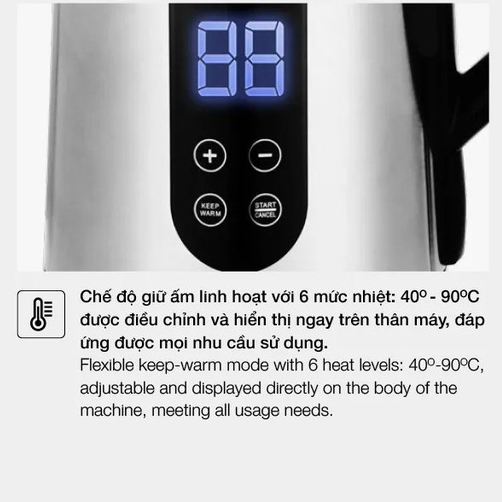 Ấm siêu tốc HAFELE 1.7 lít HS-K1707DX