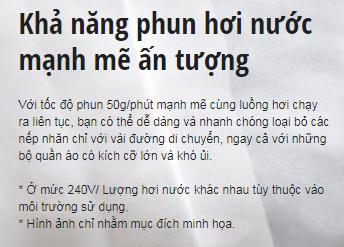 Bàn là cây hơi nước Panasonic NI-GWE080WRA