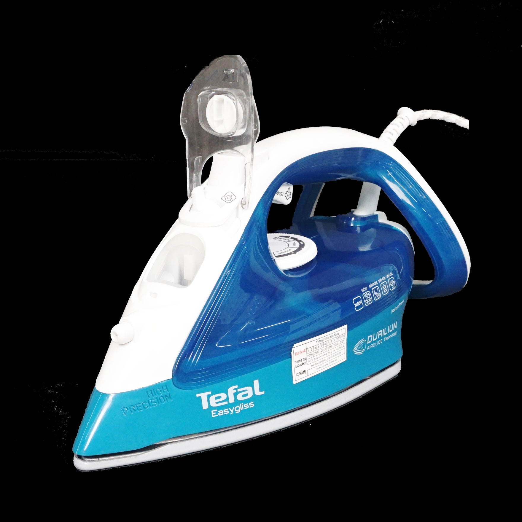 Bàn là hơi nước Tefal FV3965 công suất 2400W