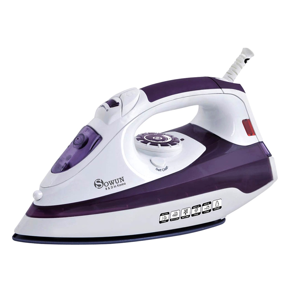 Bàn là hơi nước Sowun SW408 công suất 1900W