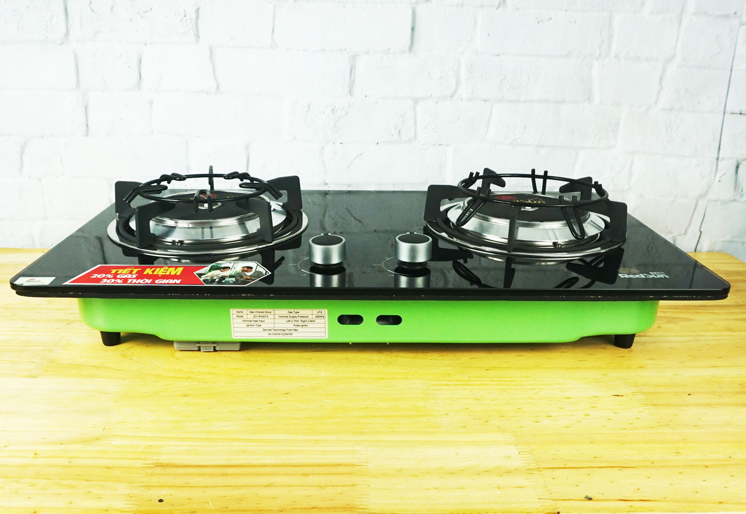 Bếp ga âm hồng ngoại Redsun RS001A