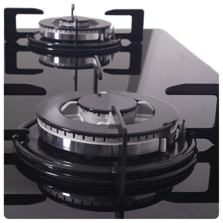 Bếp gas đôi âm mặt kính RINNAI RVB-212BG