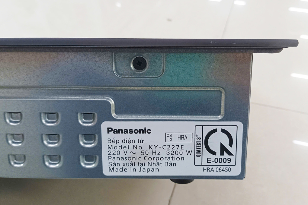 Bếp điện từ đôi âm, dương Inverter Panasonic KY-C227EHRA