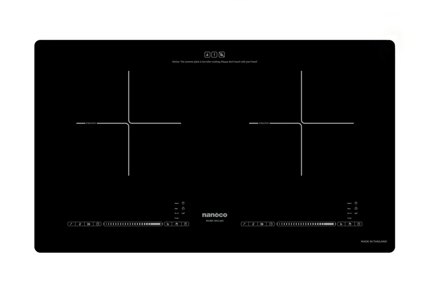 Bếp từ âm đôi Nanoco NICL483