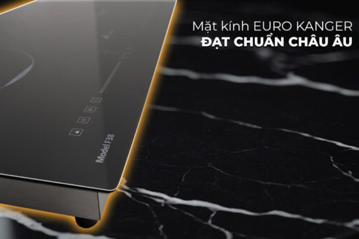 Bếp từ âm đôi Inverter Faiga F38, công suất 4400W