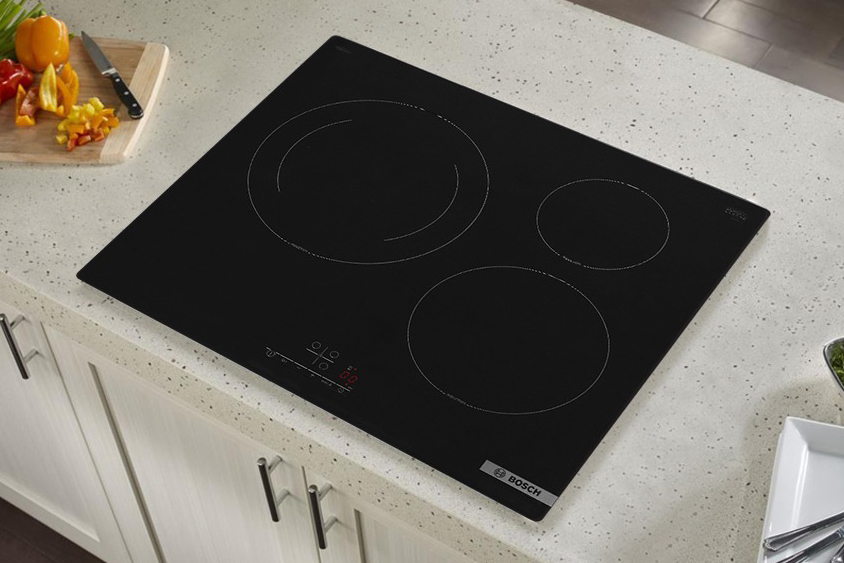 Bếp từ âm 3 vùng nấu Bosch PUJ631BB5E