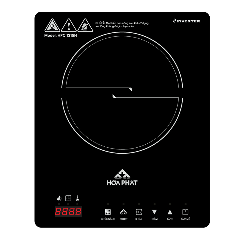 Bếp từ đơn Hoà Phát Inverter HPC-1S15H