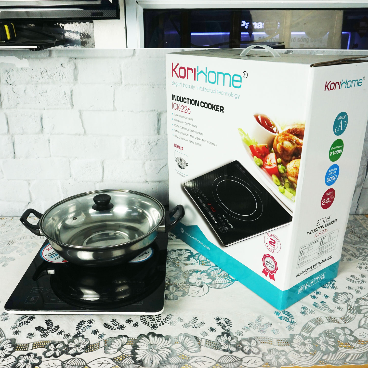 Bếp điện từ korihome ICK-226