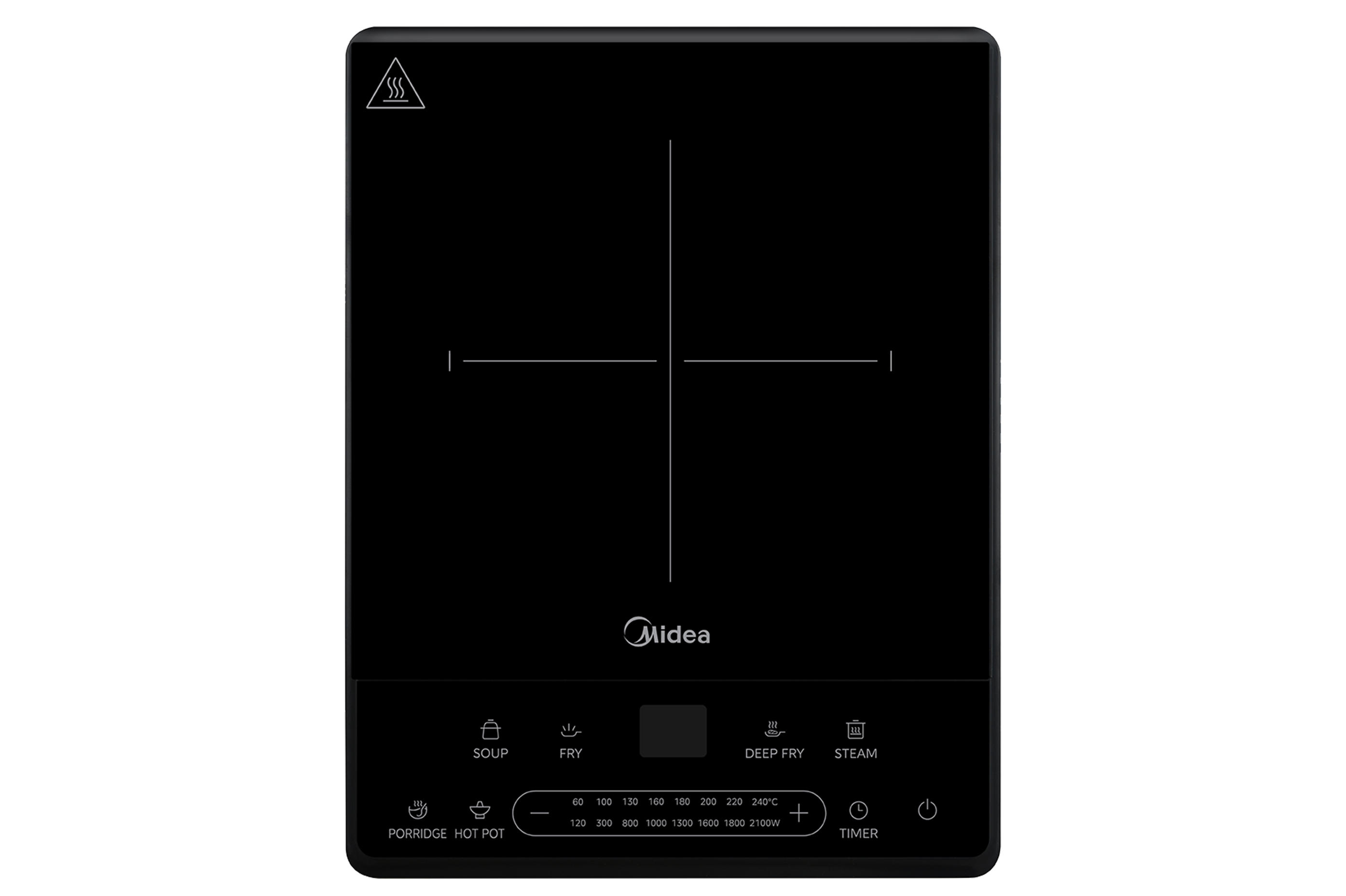 Đánh giá thiết kế và cảm nhận về Bếp từ đơn Midea 2100W MC-2125BVN