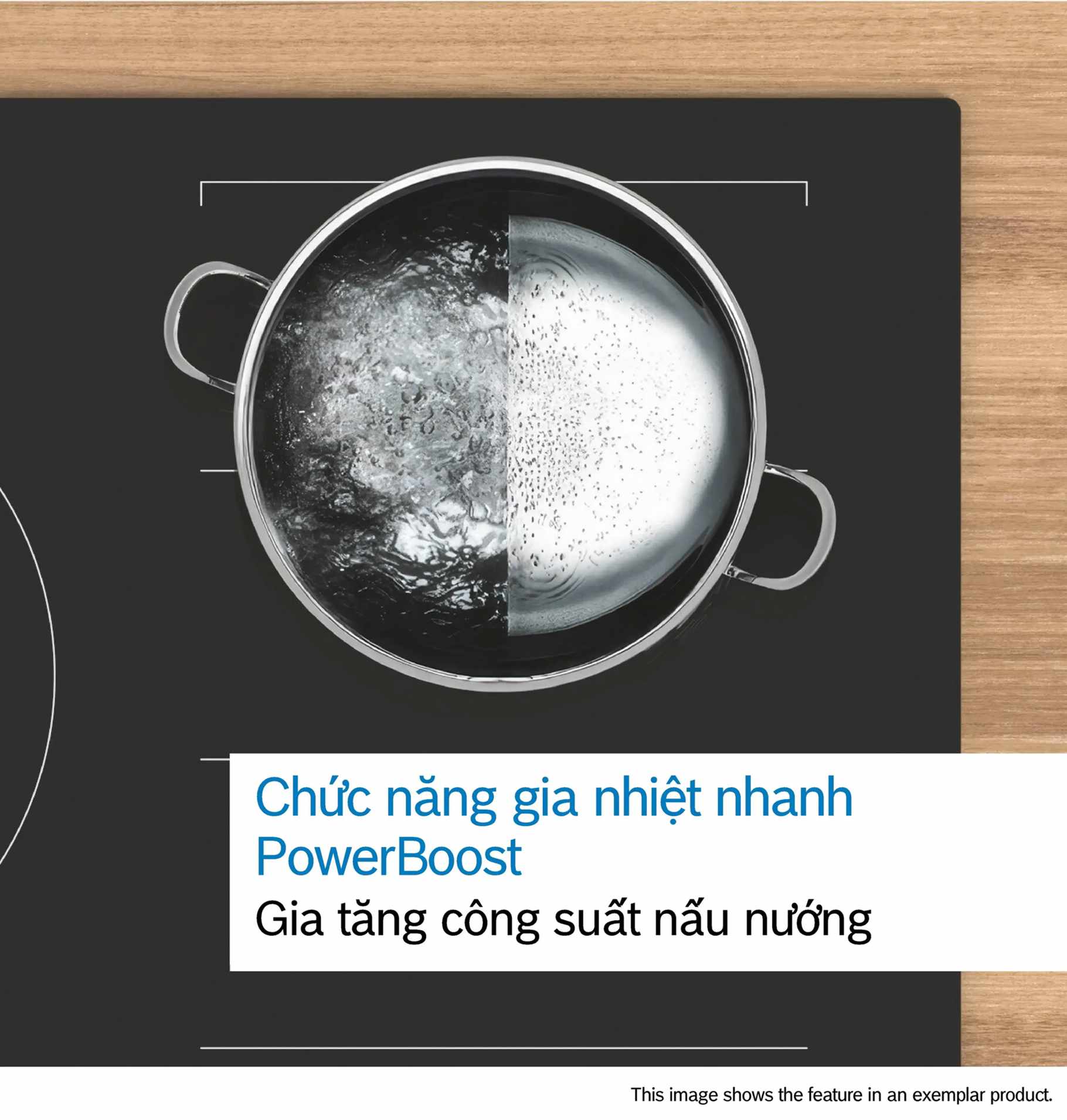 chức năng gia nhiệt nhanh PowerBoost 