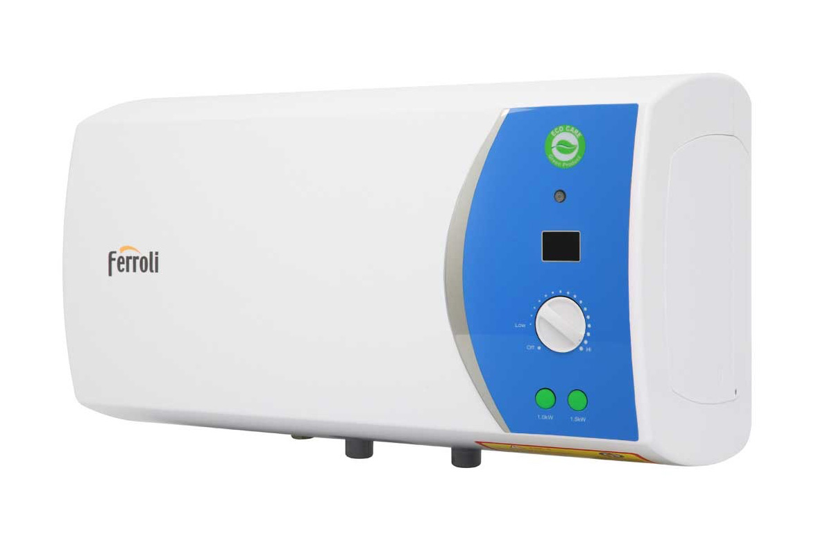 Bình nóng lạnh 1 đèn Ferroli 15 lít VERDI15AE