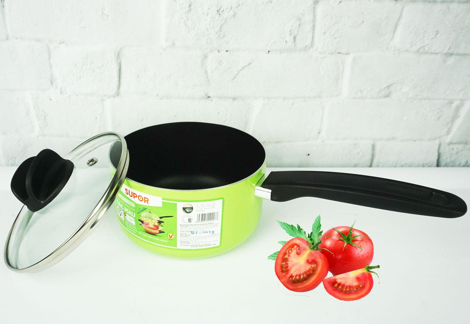 Bộ 3 nồi canh chống dính Fruits Supor S08A-T3