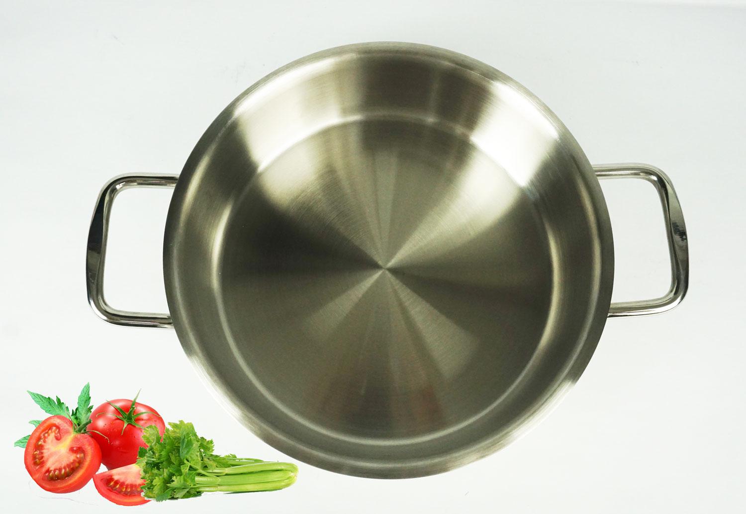 Nồi lẩu inox 3 lớp cao cấp HappyCook Alvar 24cm HP24-ALV