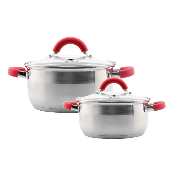 BỘ NỒI INOX 2 CHIẾC ELMICH 2353363